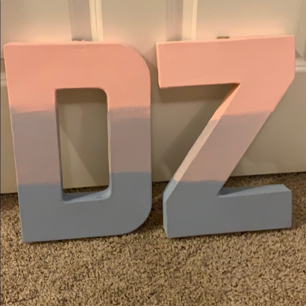 Large Delta Zeta letters
